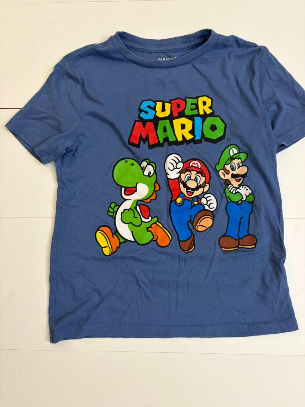 Boys large (10-12) Super Mario T-shirt
